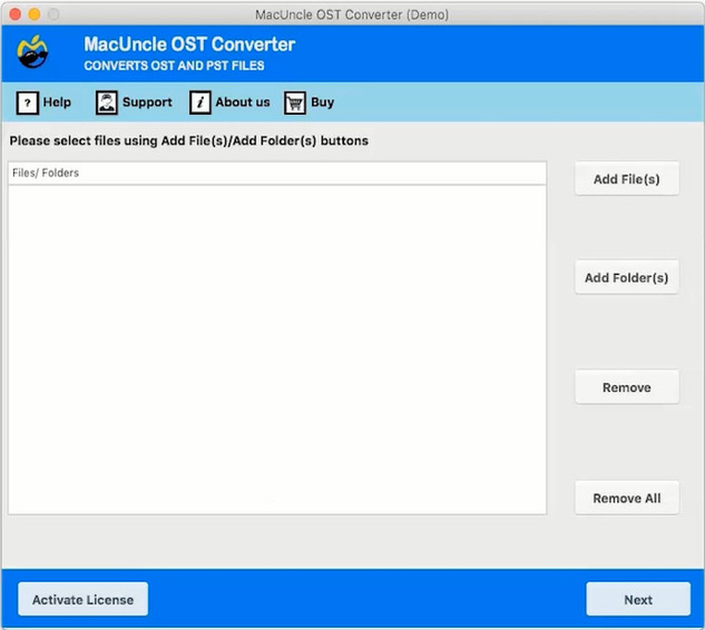 OST file Converter